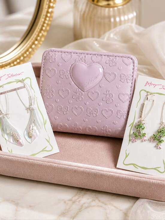 Betsey Johnson Handbags - Betsey Johnson Wallet And 2 Pair Of Earings